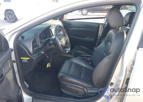 2018 Hyundai Elantra Sport z USA, uszkodzony, nr VIN KMHD04LB0JU588798